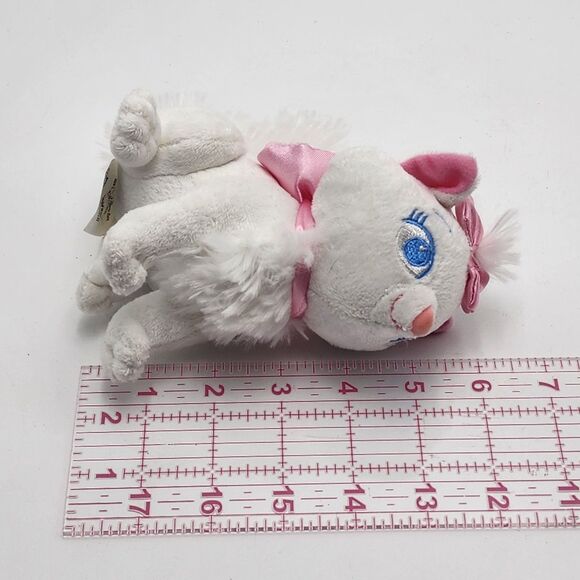 Disney Store Aristocats Marie Cat 6" Small Stuffed Animal Plush - Picture 8 of 8